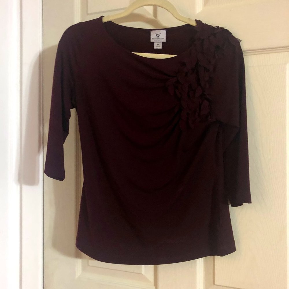 Worthington 3/4 Sleeve Blouse